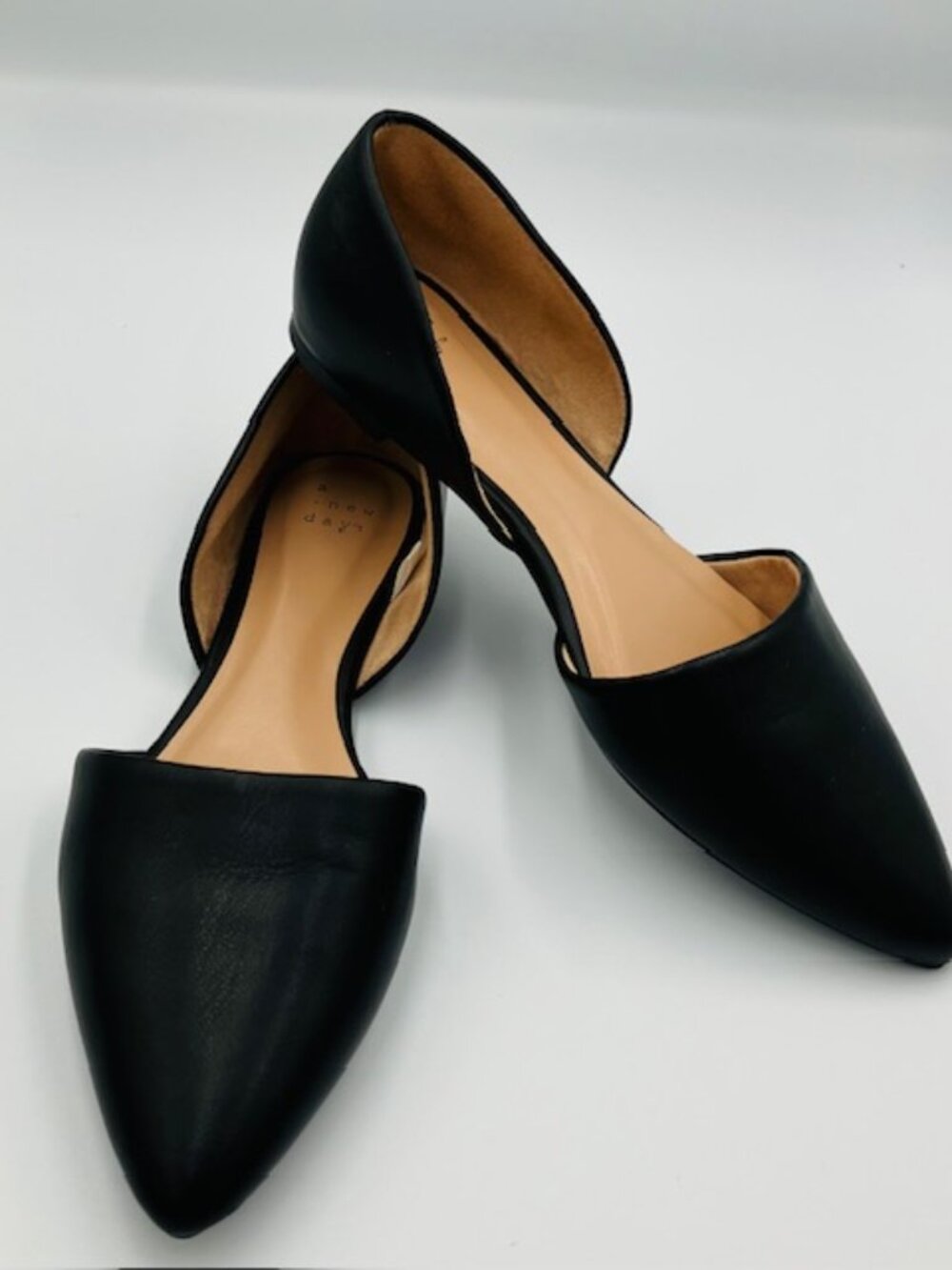 A New Day Women's black cut out flats New Size 8